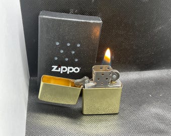 Patina Ready Lighter: The “PRIME” - Customized Zippo Brass Case. Prepared to Age w You!