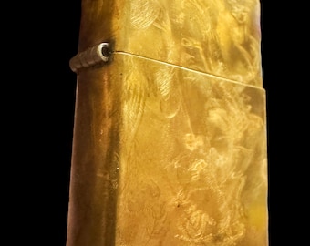 Multi-Faceted Texture Lighter: The “Prism” Solid Brass Customized Zippo. Insert Options.