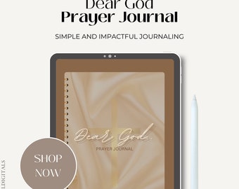 Digital Prayer Journal | Prayer Journal for iPad | iPad Prayer Journal | Goodnotes Prayer Journal | Prayer Guide Digital | Prayer Diary iPad