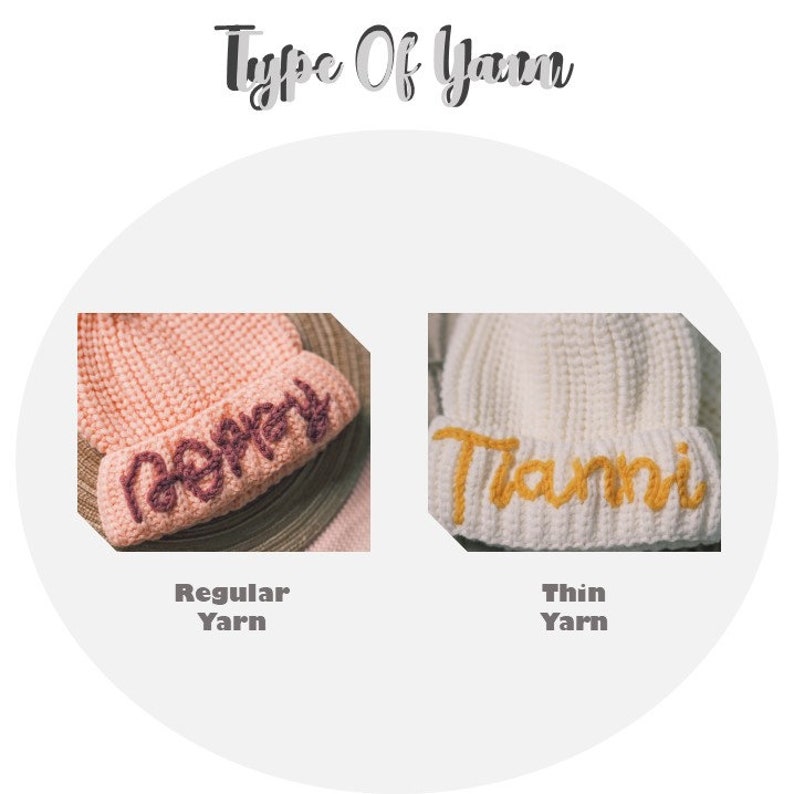 Personalized Knitted Pom Pom Beanie Custom Hat for Babies Unique