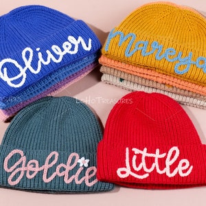 Custom Embroidered Baby Beanie: Personalized Winter Hat
