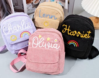 Mochilas personalizadas para niños pequeños / Bolsos personalizados para niños / ¡Regalos adorables para los más pequeños!