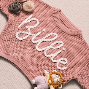 Adorable Infants: Personalized Sweaters for a Magical Touch - Celebrate Your Little One’s Name with Unique Custom Designs!