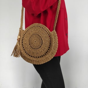 Raffia string bag outlet