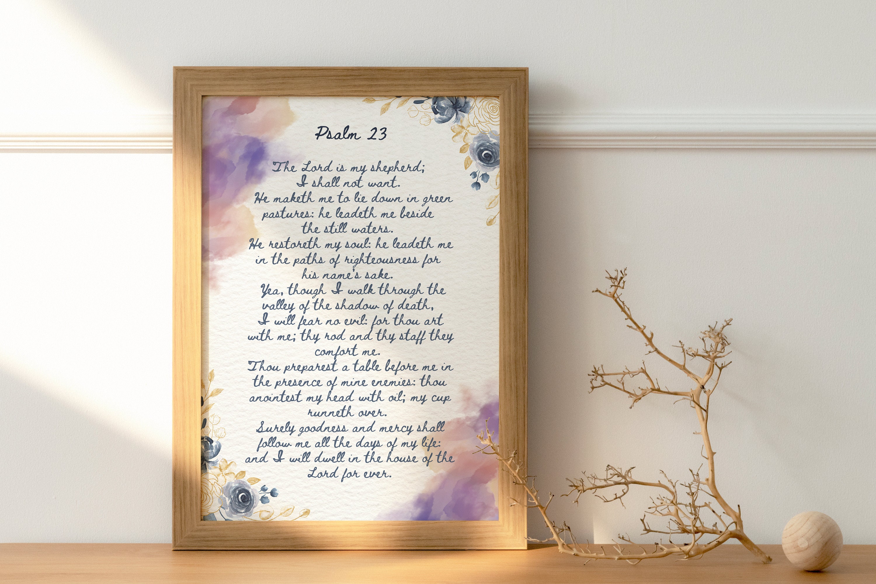 Psalms // Tehillim // Vintage Printable Etsy Psalms // Tehillim // Vintage Printable Etsy