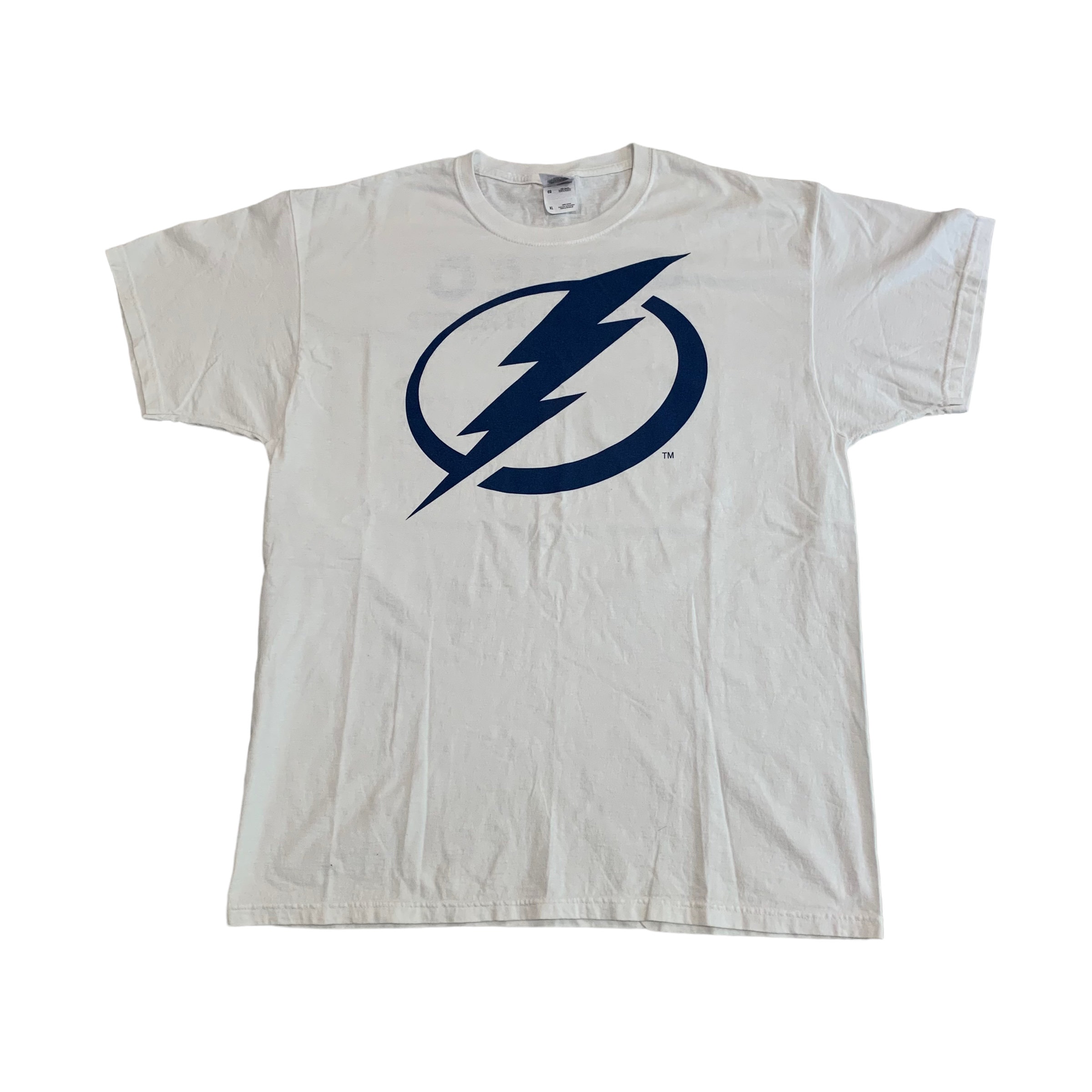 Vintage NHL (Logo 7) - Tampa Bay Lightning Sweatshirt 1990s X-Large –  Vintage Club Clothing