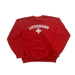Personalized Life Guard Hoodies choose Your Own CITY or BEACH 