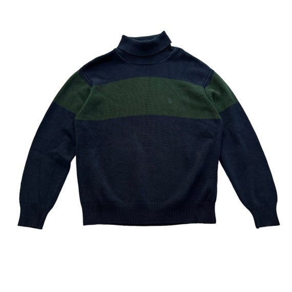 Vintage Y2K Nautica Knit Sweater / Cardigan / Coo… - image 1