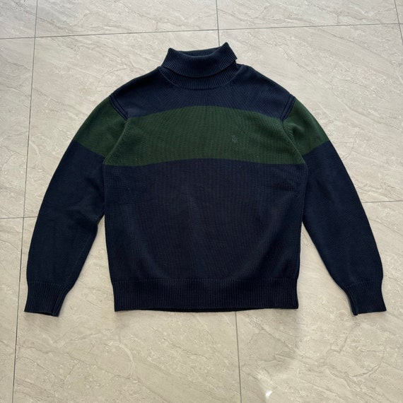 Vintage Y2K Nautica Knit Sweater / Cardigan / Coo… - image 2