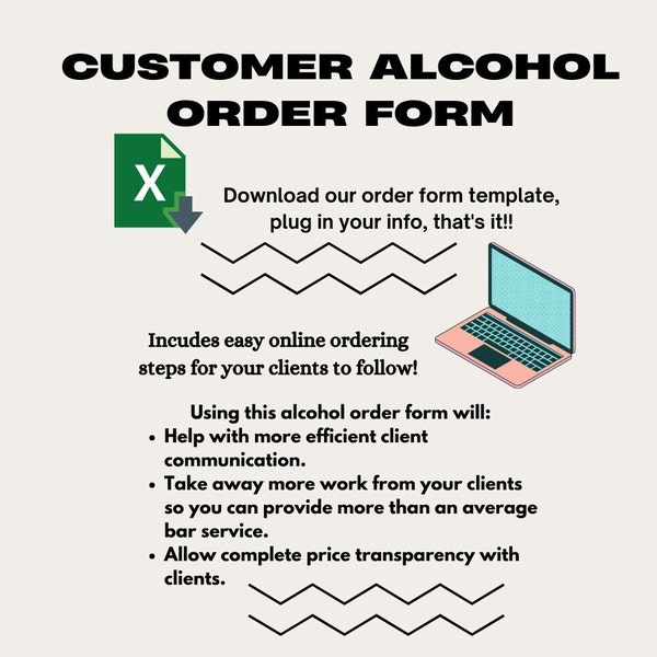 Alcohol Order Form