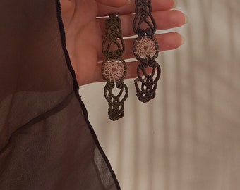 Dreamcatcher Bracelet/Tribal Jewelry/Handmade Dreamcatcher/Handmade Bracelet/ Ethnic Gift/Macrame Dreamcatcher Bracelet/PhyFestival