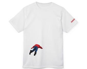 Fargo minimalist design, with title on sleeve  t-shirt