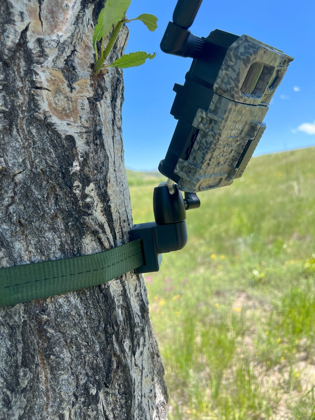 Trail 360 360 Degree Trail Camera Mount 3D Printed 1/4 20 Public Land Strap Included Best Trail