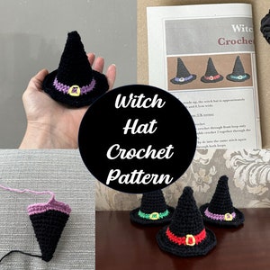 Halloween Witch Hat Crochet Pattern