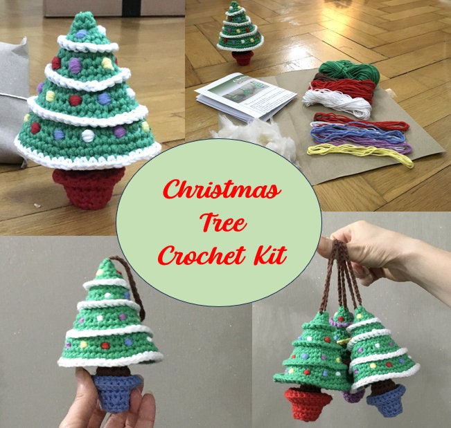 Christmas Tree Crochet Kit 