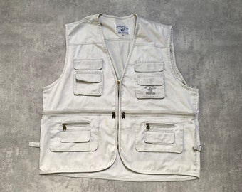 Beverly Hills polo club vest men’s xxxl cargo multi pocket y2k vintage streetwear streetstyle 90s drill