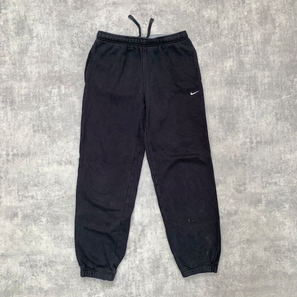 Nike sweatpant mens S black y2k vintage streetwear streetstyle 90s drill