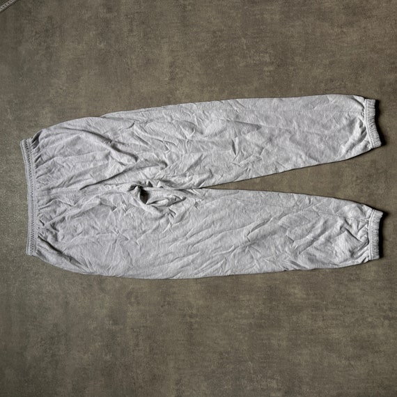 umbro sweatpant trousers mens L grey 80s y2k vint… - image 6