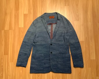 Cardidgan Missoni pour hommes Blazer légèrement ajusté taille 54 (XL) pour le luxe printanier ou estival