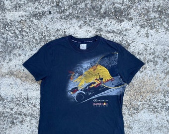 T-shirt Infinity Red Bull racing pour homme formule taille M