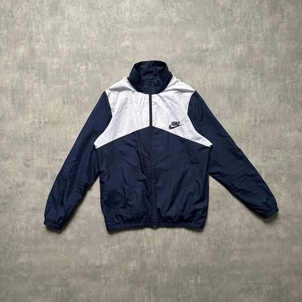 Nike windstopper light jacket men’s L blue navy y2k vintage streetwear streetstyle 90s drill windstopper
