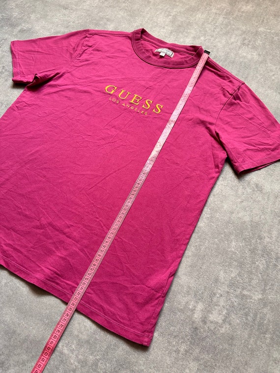 guess originals men’s t-shirt pink size Medium sh… - image 4