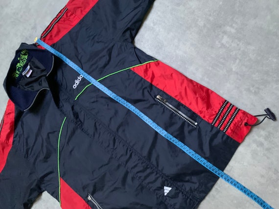 Adidas mens jacket size XL-XXL big logo y2k vinta… - image 10