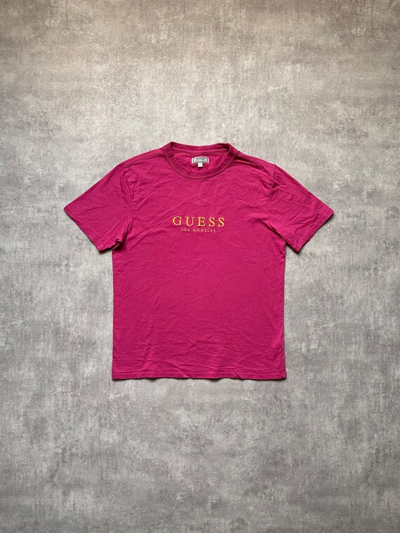 guess originals men’s t-shirt pink size Medium sh… - image 1