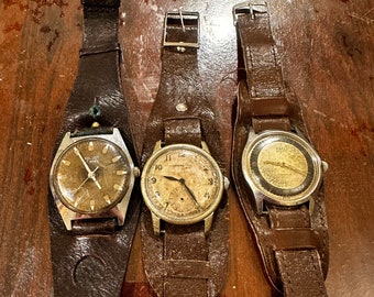 LOTTO 3x - Zenith sporto, Ebel sport, gioielli Poljot vintage anni '90, '80 e '70, orologi da uomo, rari orologi da polso retrò y2k