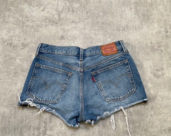 Short en jean femme Levi's 501 w27