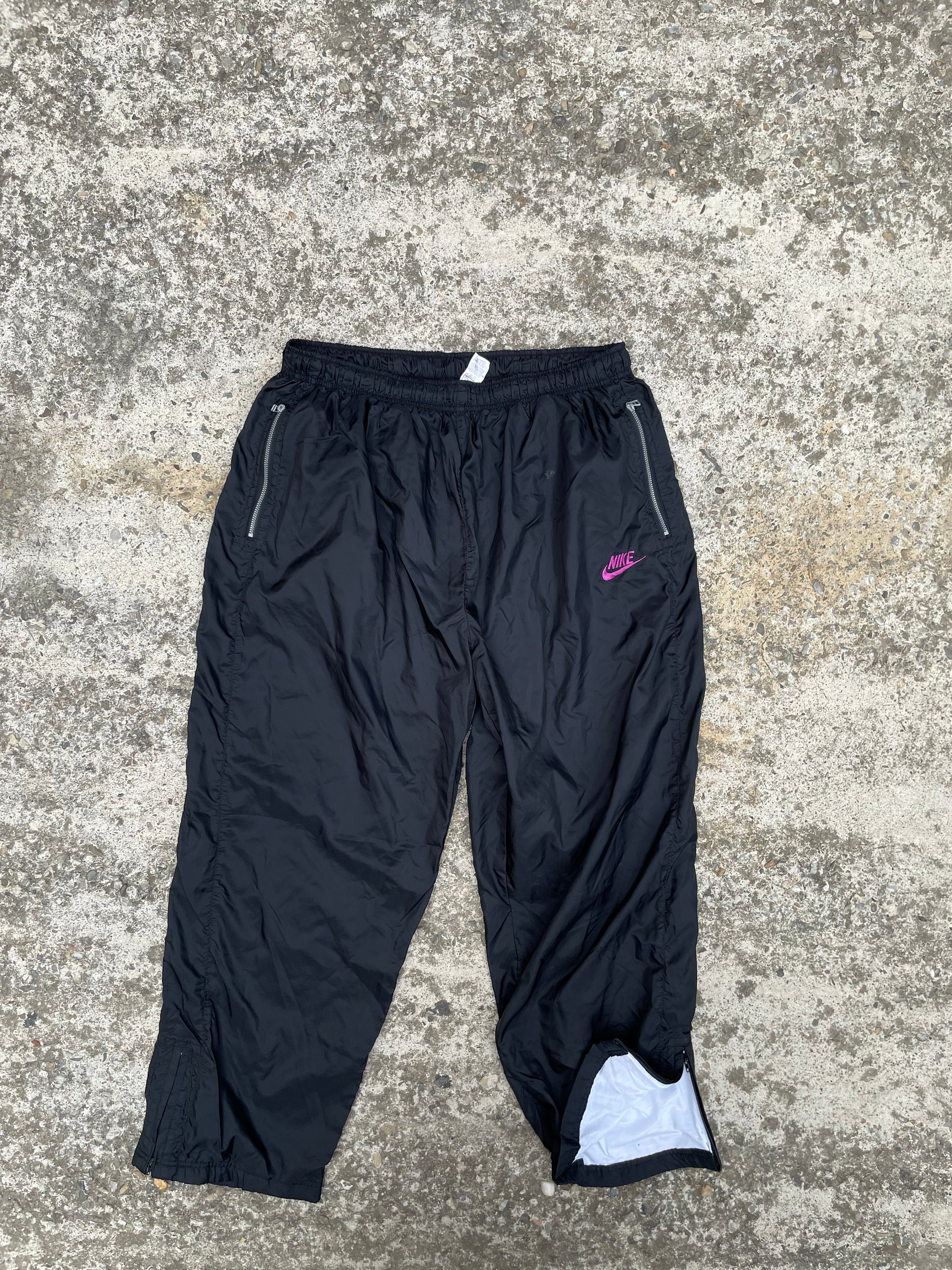 Vintage Nike nylon track pant joggers men’s xxl drill 90’s 00’s