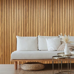 White Oak Wood Panels 8ft 2pcs | 100% Real Oak Finish | Free Shipping