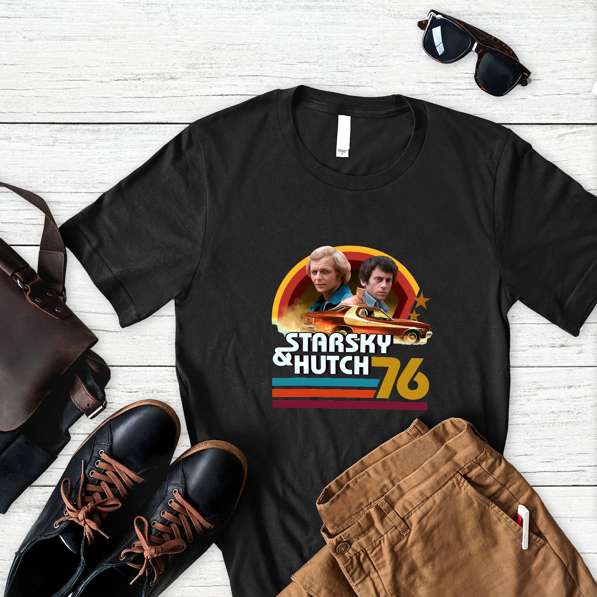 T shirt Starsky Short and T Hutch Event Big Girl Friend Shirts Etsy