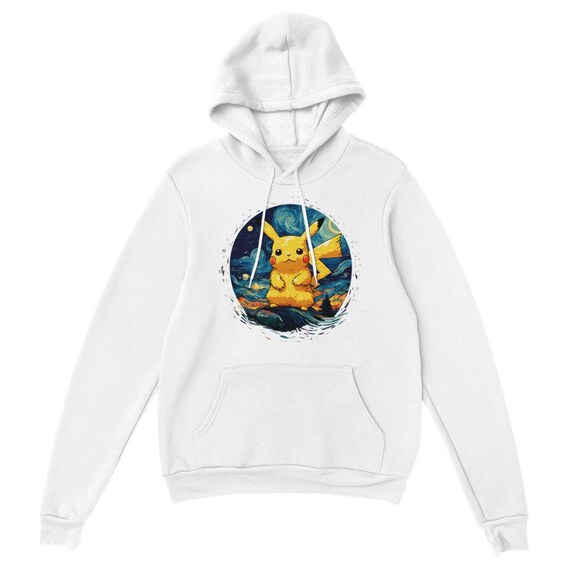 Pikachu starry top night hoodie