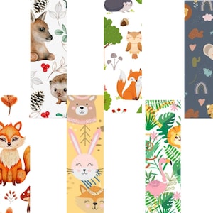 Animal bookmarks,Cute animal bookmarks,Wildlife bookmarks,Zoo animal bookmarks,Jungle animal bookmarks,Farm animal bookmarks