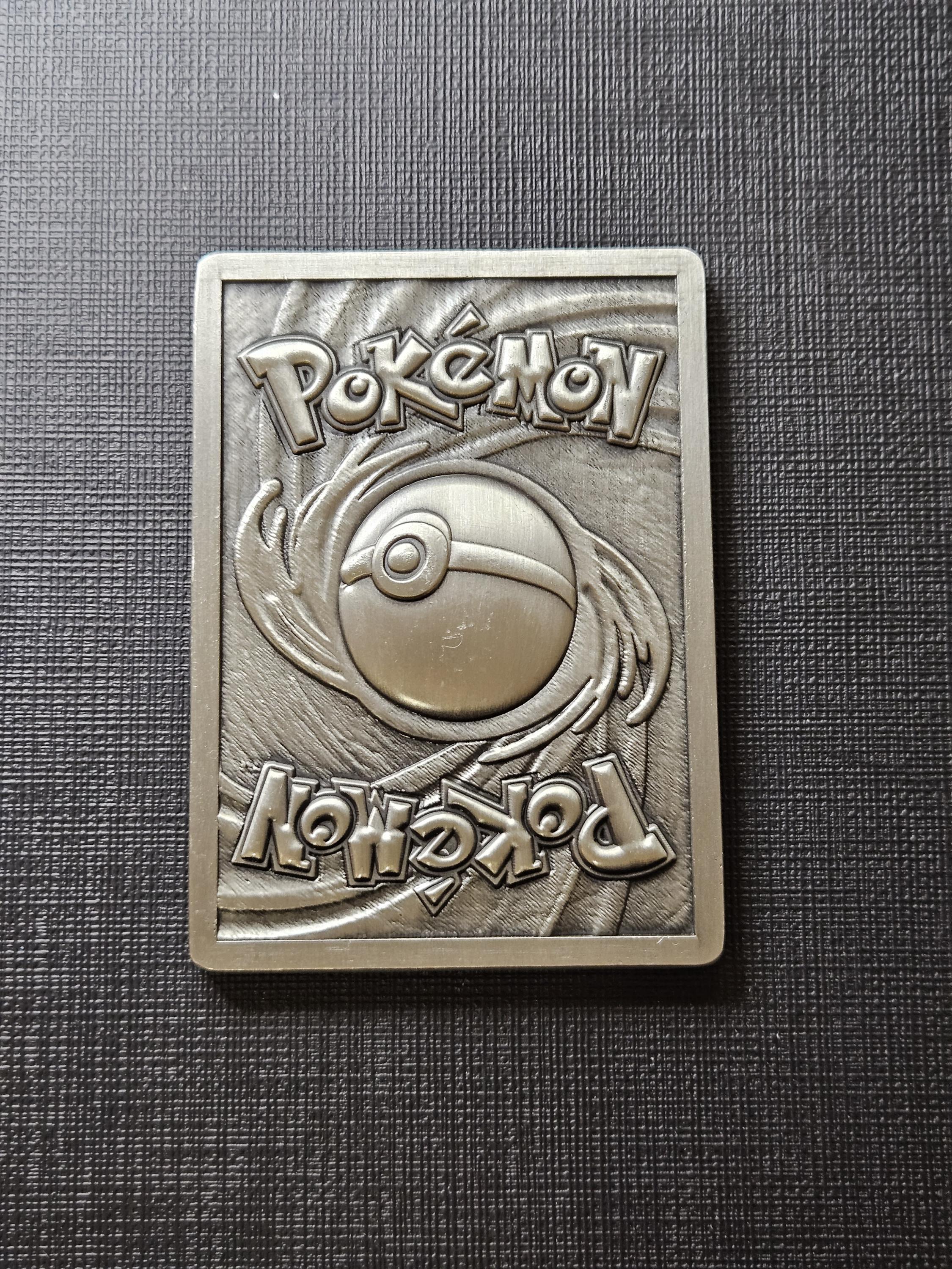 Charizard 1st Edition Pewter (tin) Metal Card - Collectible Pokemon Trading  Card - Etsy