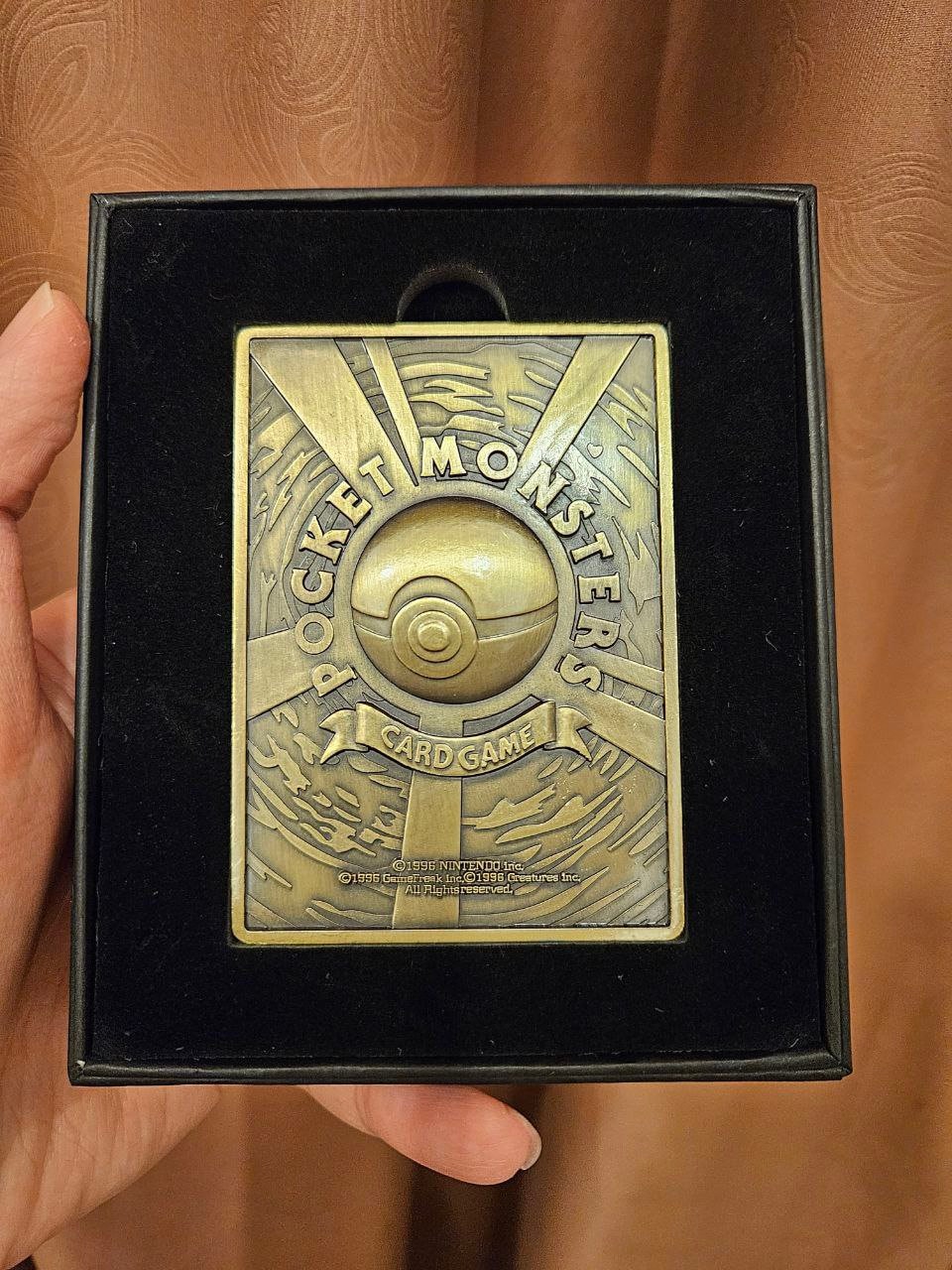 ポケモンカード - ピカチュウイラストレーター ブロンズメタルカード