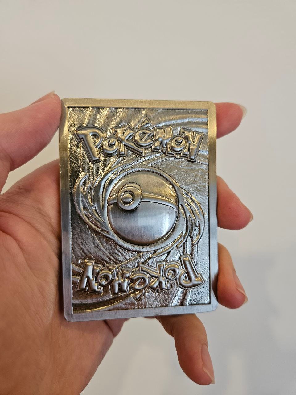 Pokemon Metal Card - Charizard 1st Edition (nickel Edition) - Etsy