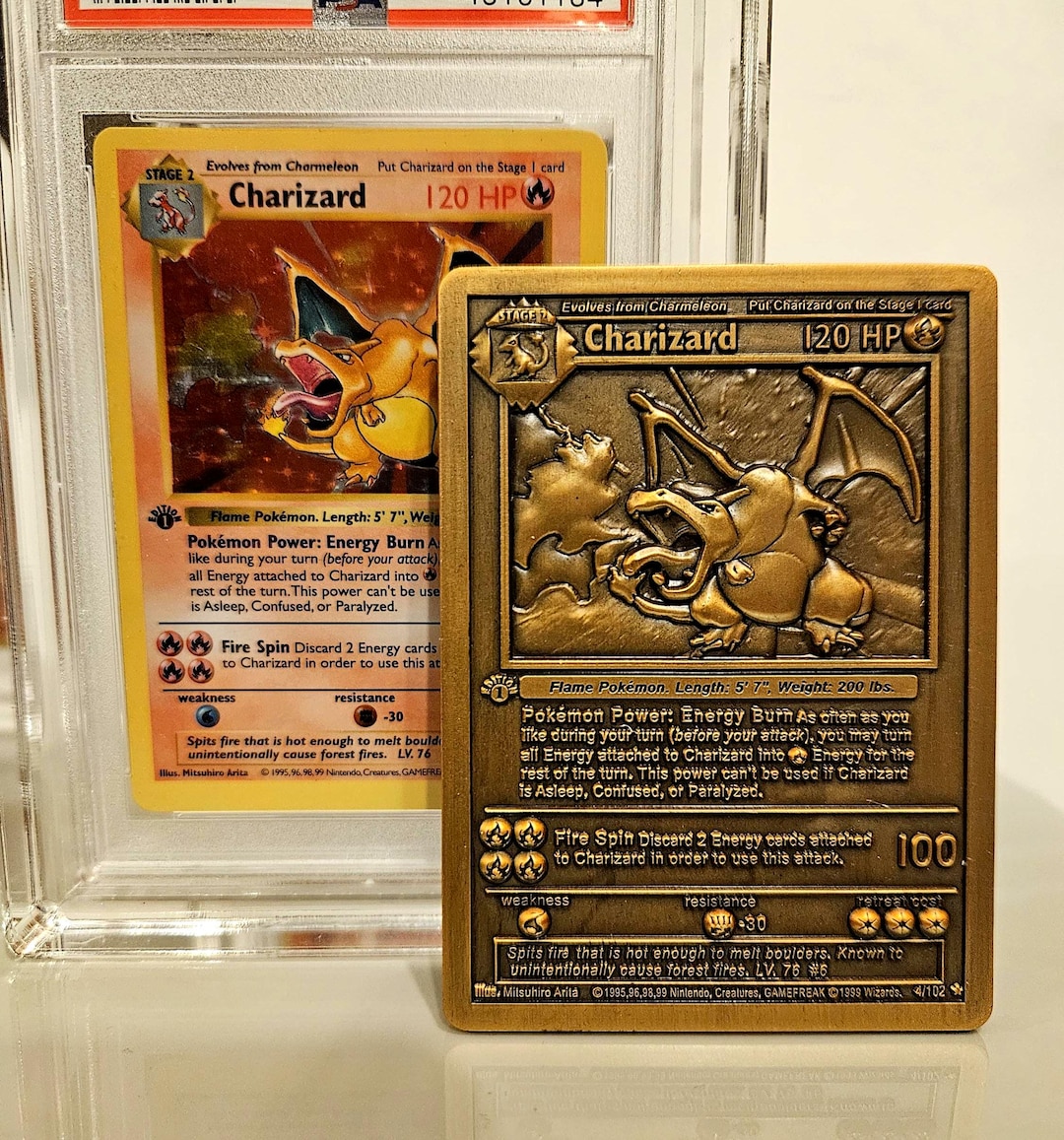 リザードン 1st エディション ゴールド ポケモン コレクタブル