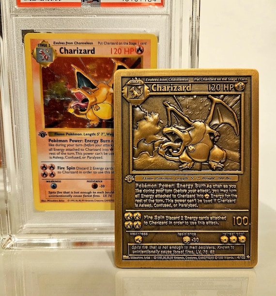 リザードン 1st エディション ゴールド ポケモン コレクタブル