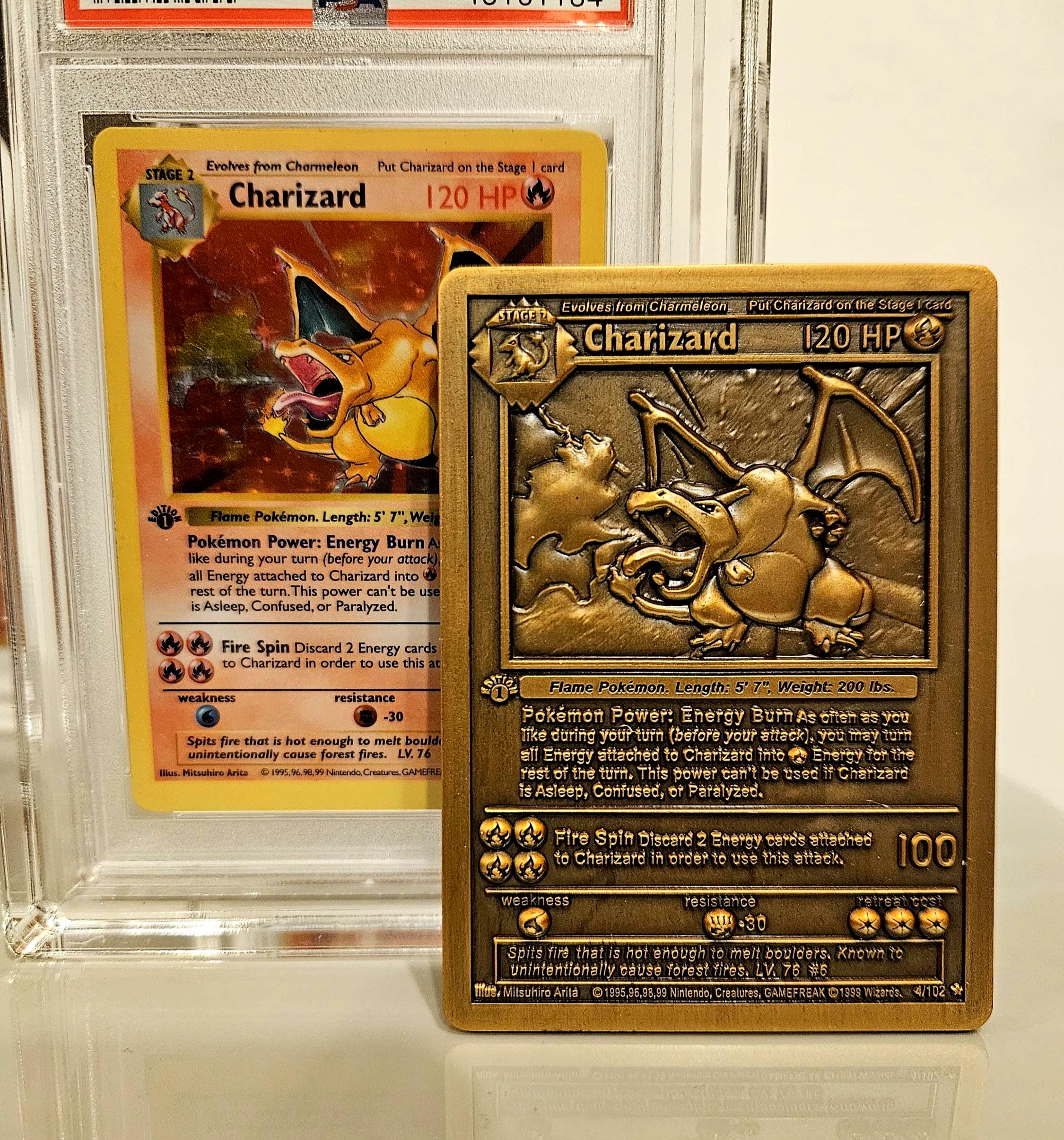 リザードン 1st エディション ゴールド ポケモン コレクタブル リザードン 1st エディション ゴールド ポケモン コレクタブル