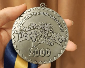 Pokemon Tropical Mega Battle 2000 Medals - Hawaii World Championship Tournament