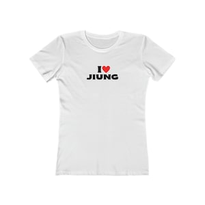 P1HARMONY P1H I Love Jiung Boyfriend T-shirt Kpop Y2K