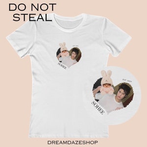 RIIZE Sohee Monchhichi boyfriend tee kpop merch rise and realize shotaro eunseok sungchan wonbin seunghan anton