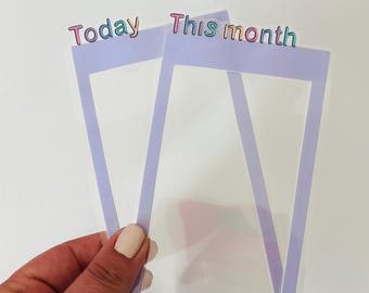 Pencil Board Planner Decorative Divider Hobonichi Weeks A6 B6