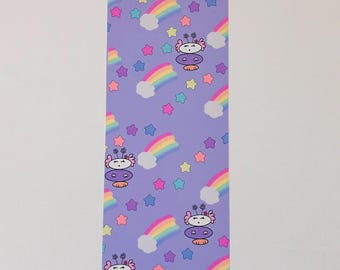 Full Page Decorative Hobonichi Weeks Sticker Lola Rainbow