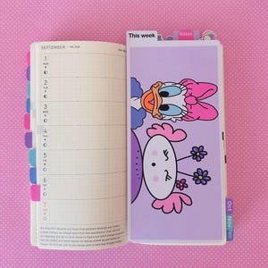 Lola and Bestie Duck Pencil Board A6 Weeks B6 NOT LAMINATED
