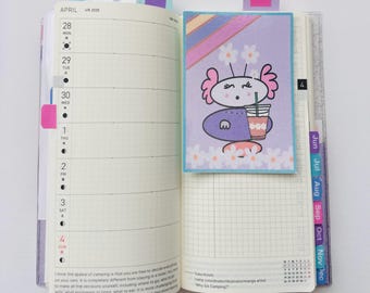 Lola Floral Coffee Decorative Planner Card