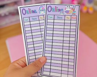 Online Orders Hobonichi Weeks Full Page Sticker