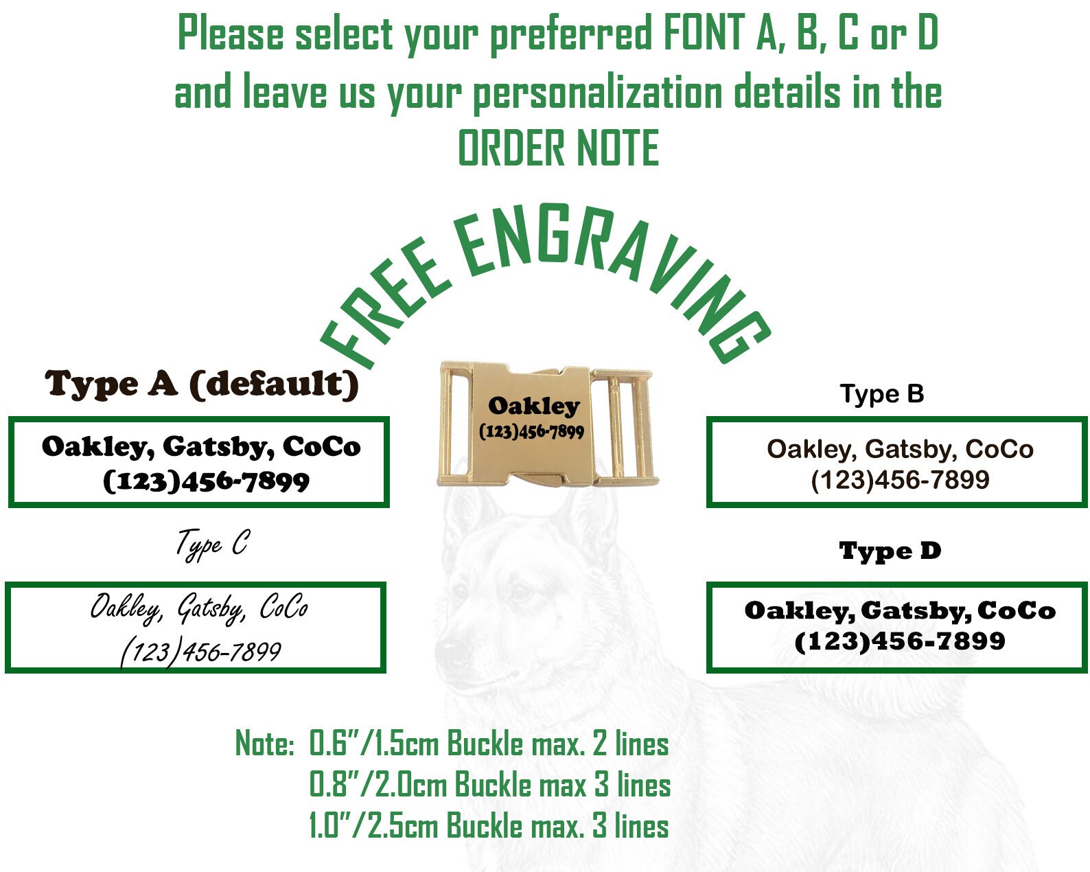 Gingham Dog Collar & Leash Customized and Adjustable Etsy